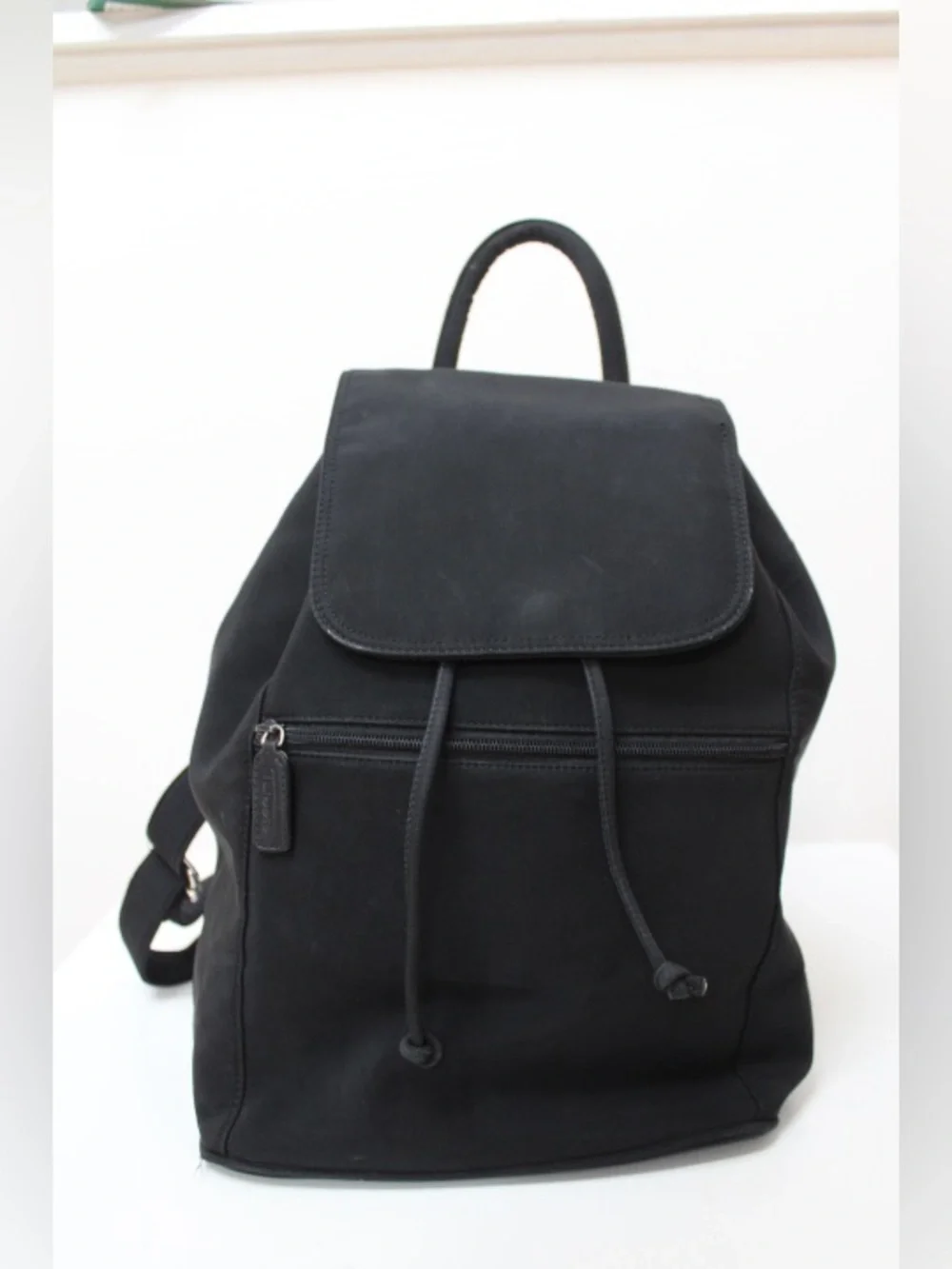 Vintage Talbots drawstring backpack
